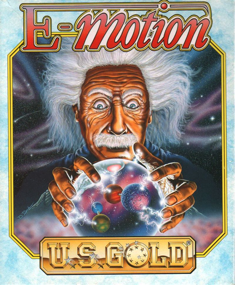 E-Motion box art for Amiga